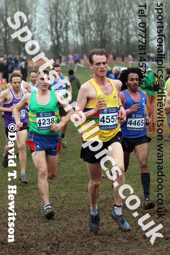 Senior mens Inter Counties Cross Country, Prestwold Hall, Loughborough. Photo: David T. Hewitson/Sports for All Pics